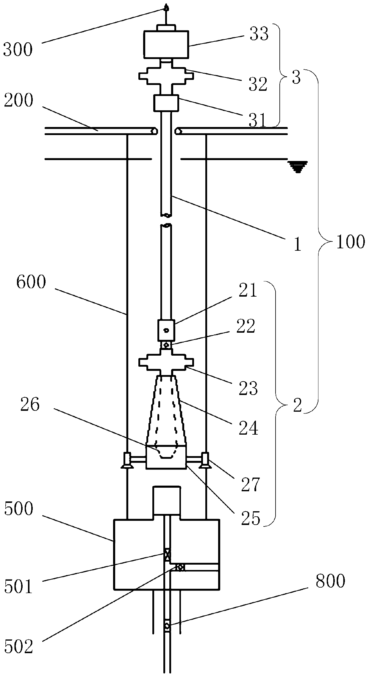 A light workover device and method for deepwater oil and gas fields