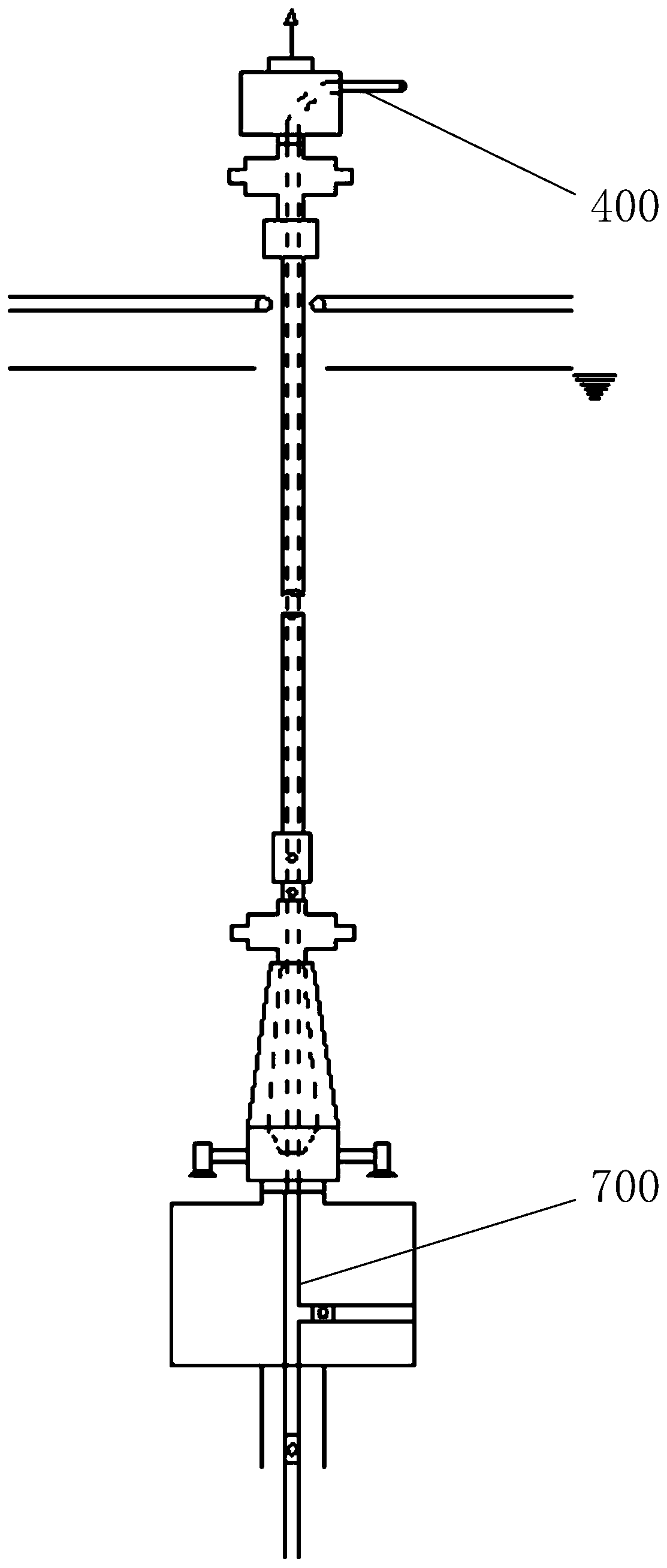 A light workover device and method for deepwater oil and gas fields