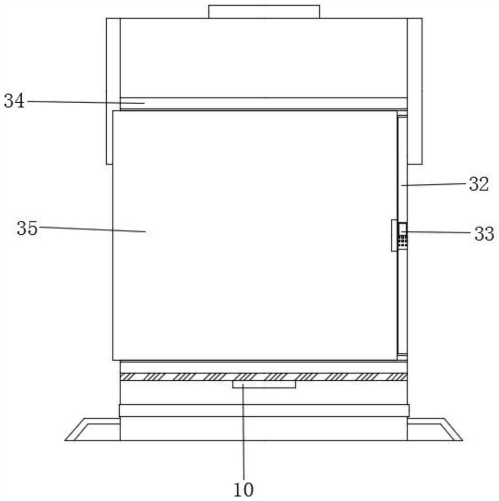 High-voltage electric appliance cabinet for electrical automation control