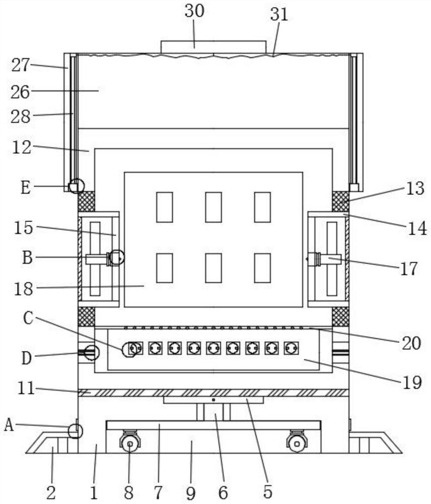 High-voltage electric appliance cabinet for electrical automation control