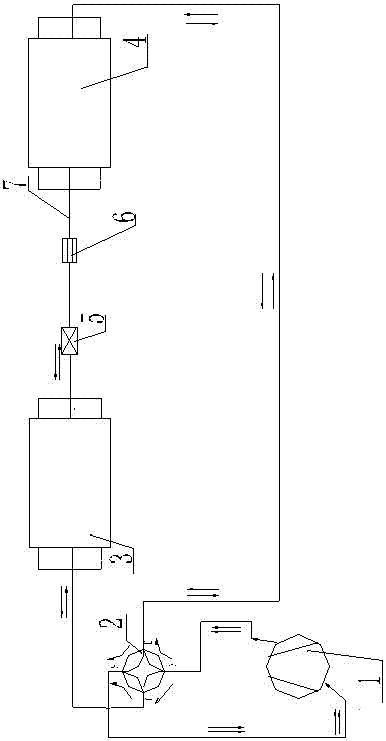 A frequency conversion air conditioner