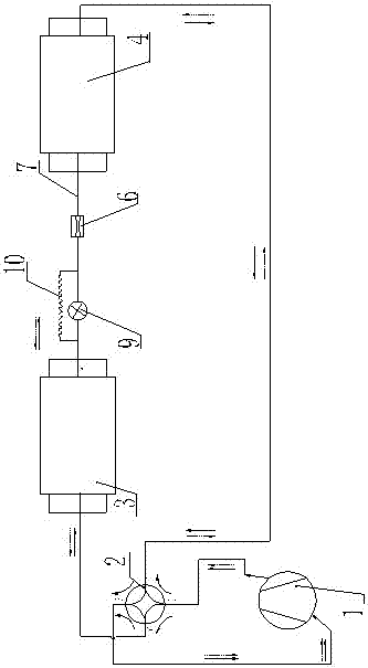 A frequency conversion air conditioner