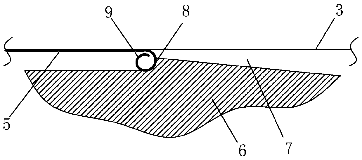 Non-core paper roll rewinding machine utilizing circulation belt for winding