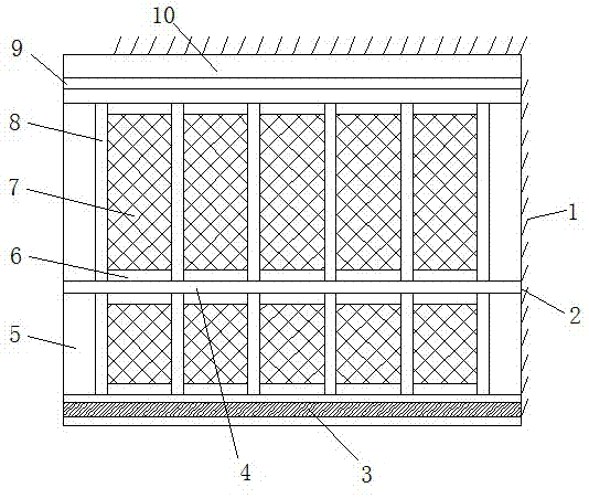 A modular decorative wall panel and its assembly method