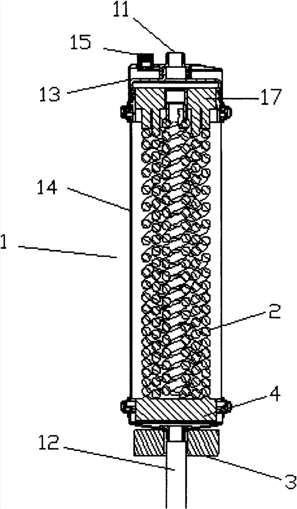 Hollow fiber ultrafiltration membrane water purifier and cleaning method thereof