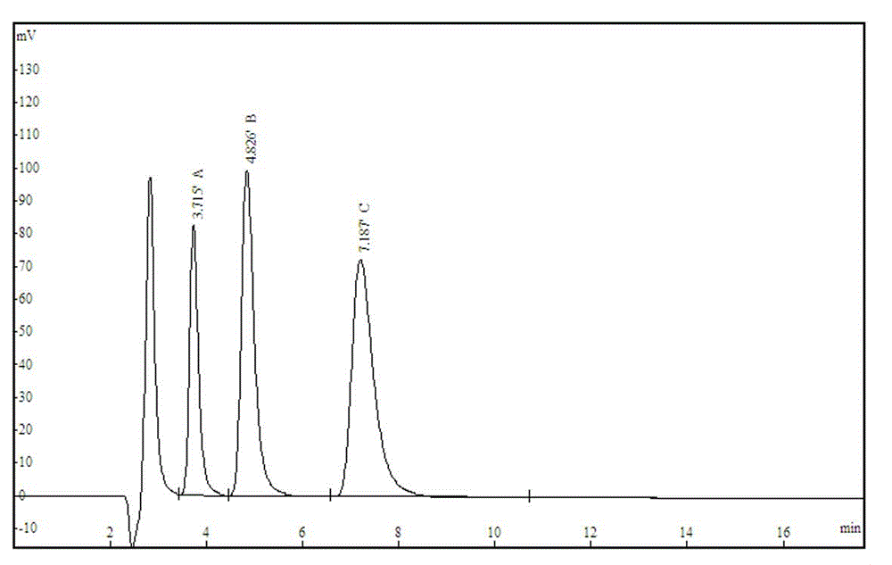 Synthesis method of hydrophilic ion pair chromatography packing