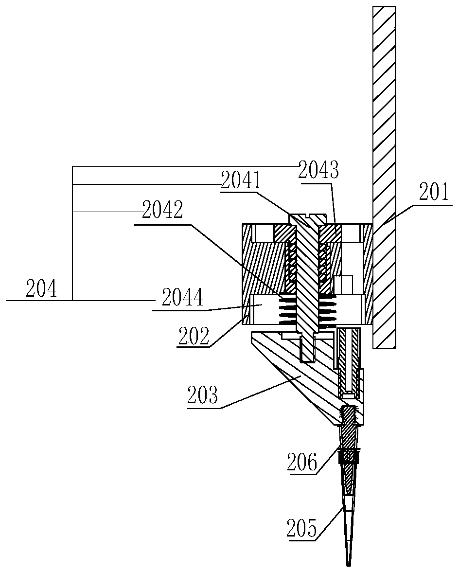 A sample adding device and control method applied to a liquid biological reaction system