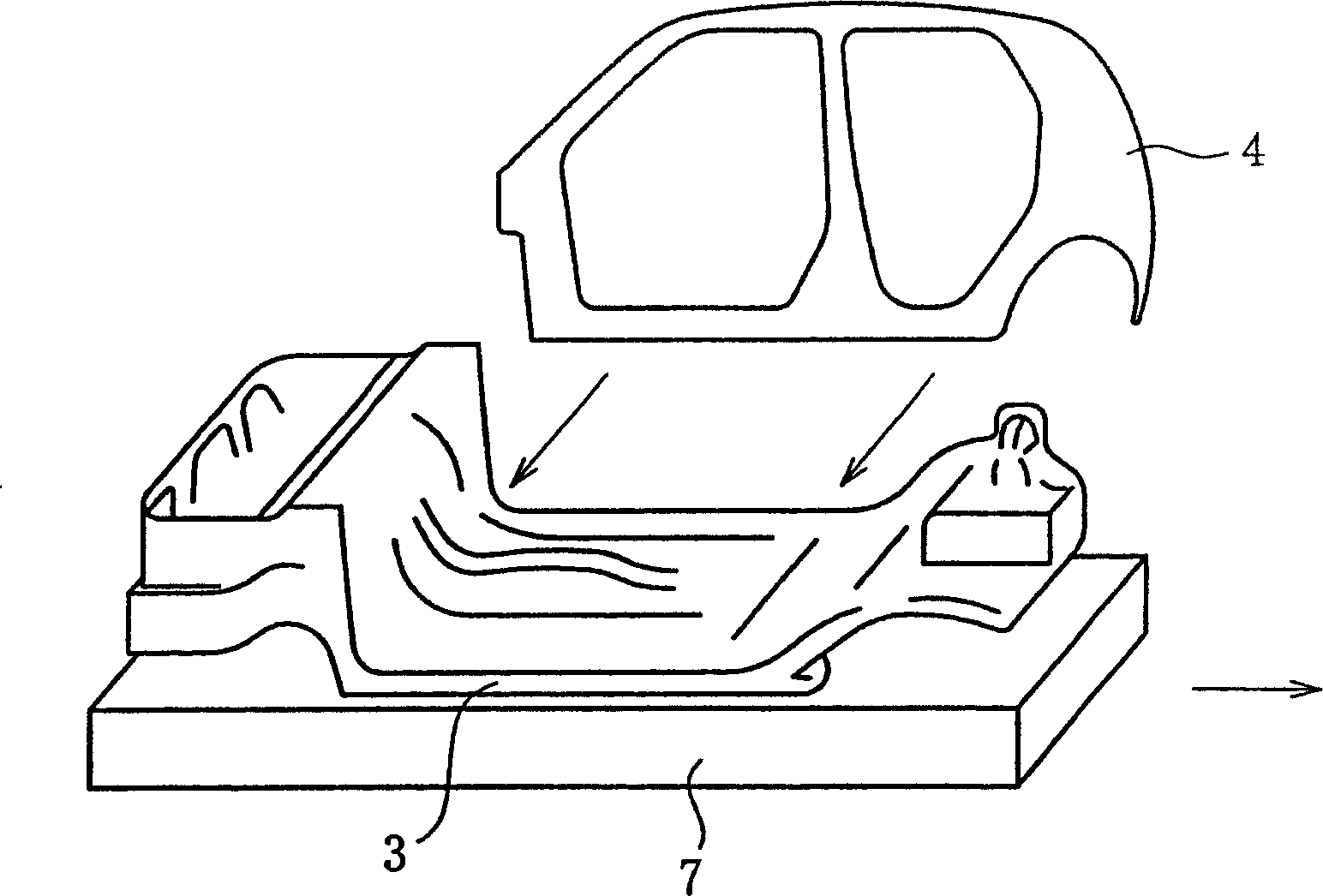 Vehicle body assembling method