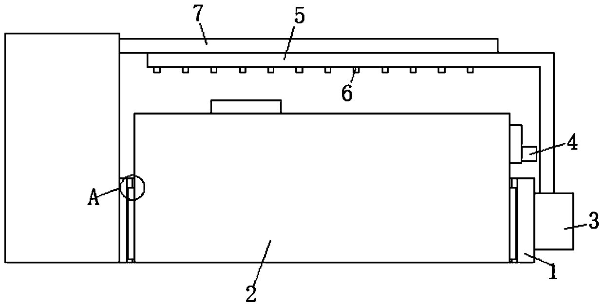 Machine tool rolled chip removal device for machining