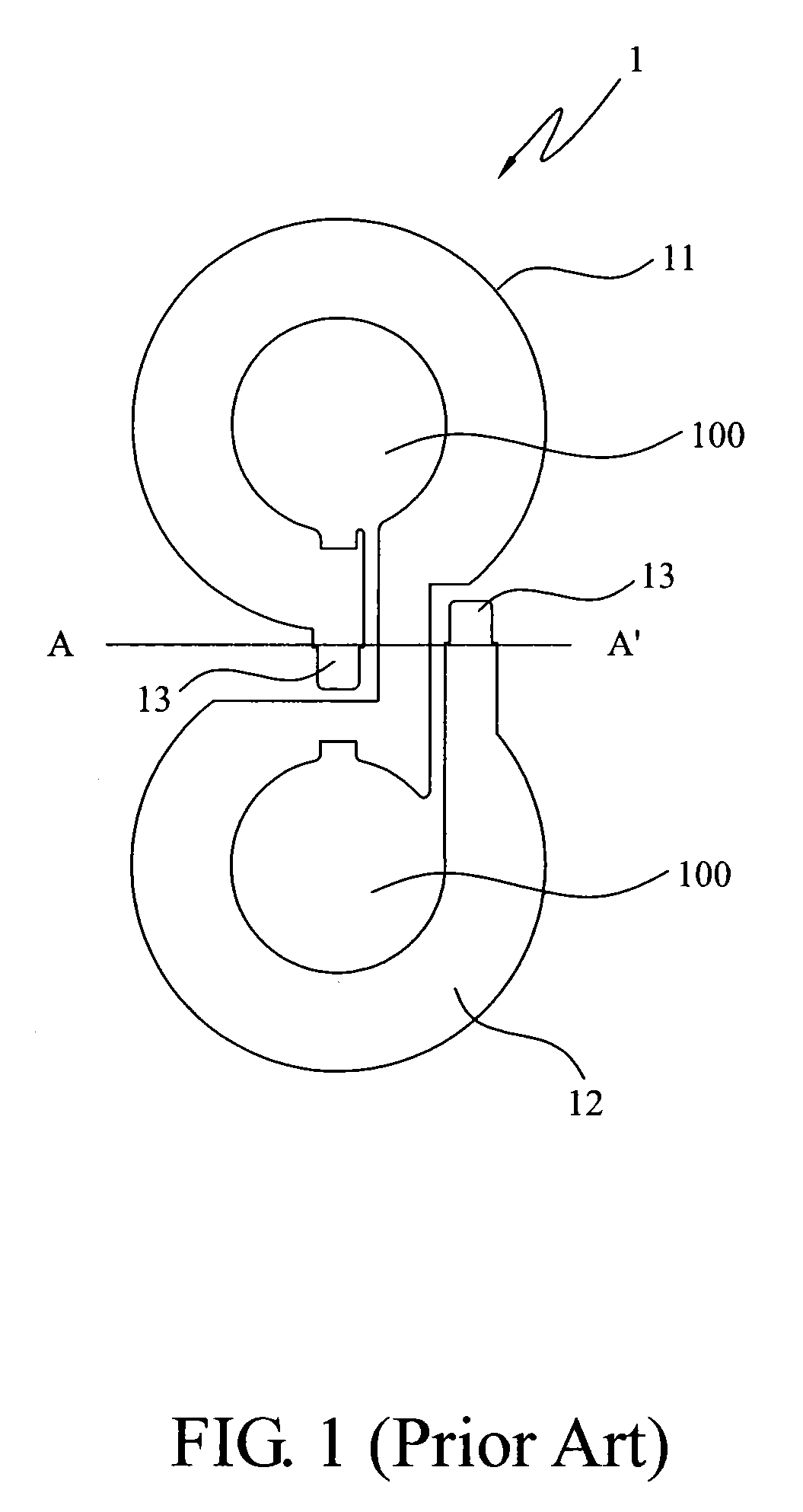 Winding structure for a transformer and winding