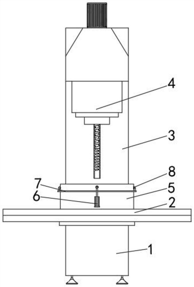 Intelligent equipment motor end cover spigot surface milling lathe and operation method