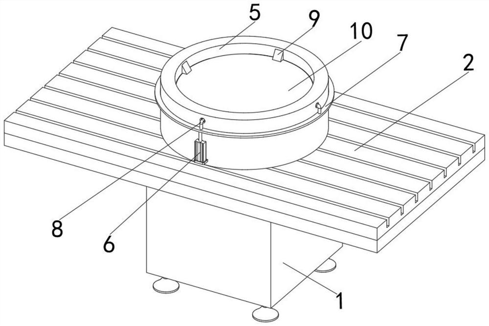 Intelligent equipment motor end cover spigot surface milling lathe and operation method