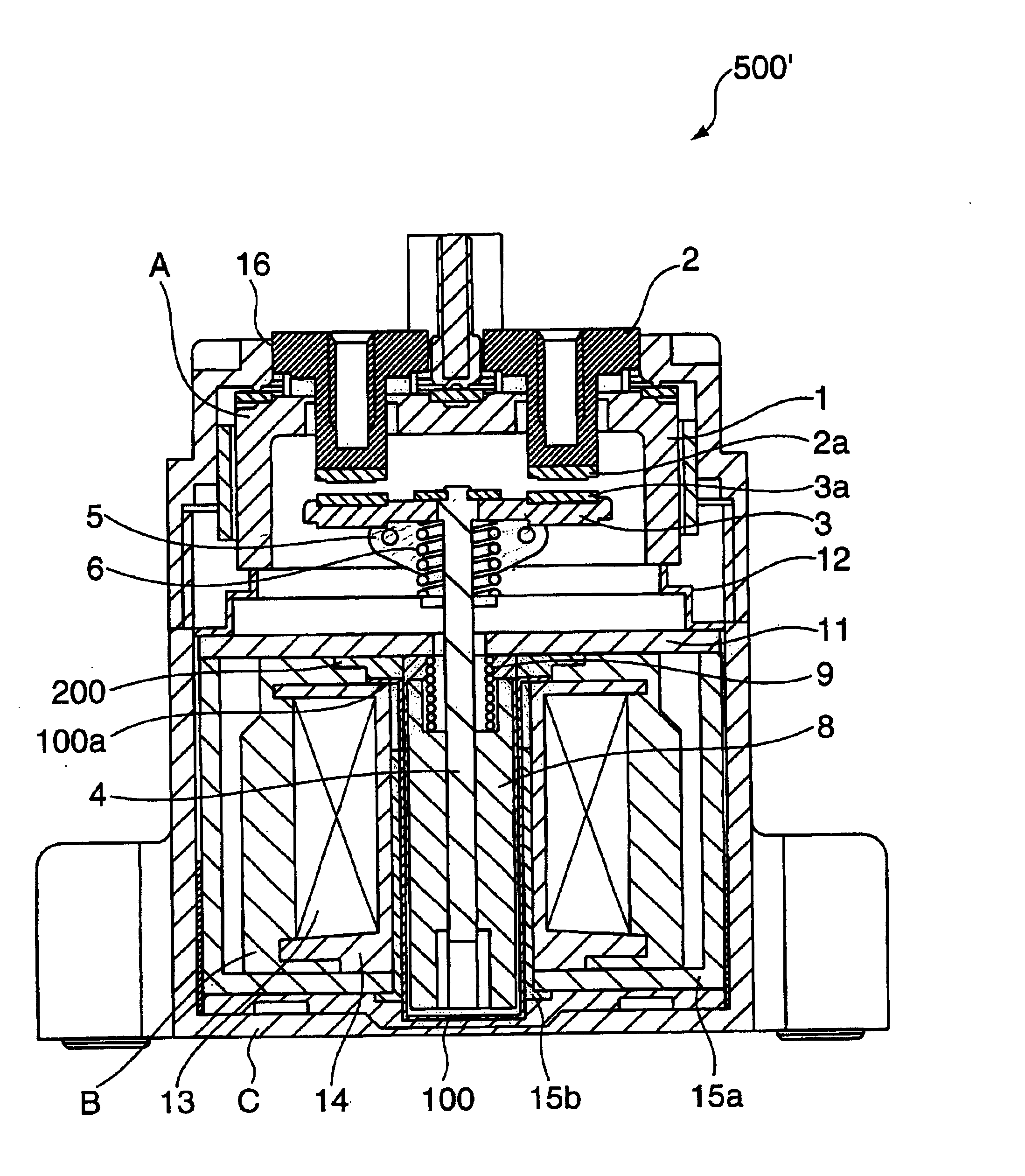 Electromagnetic switching apparatus