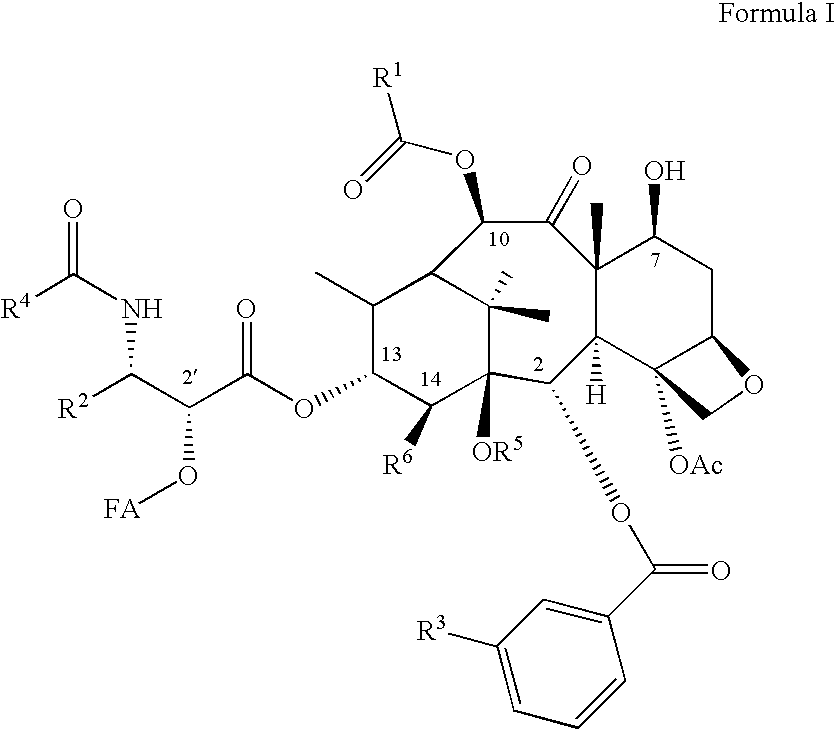 Taxoid-fatty acid conjugates and pharmaceutical compositions thereof