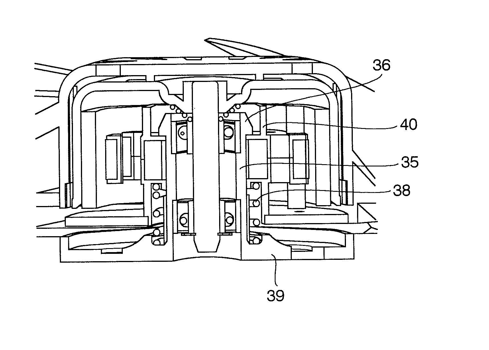 Single-phase motor