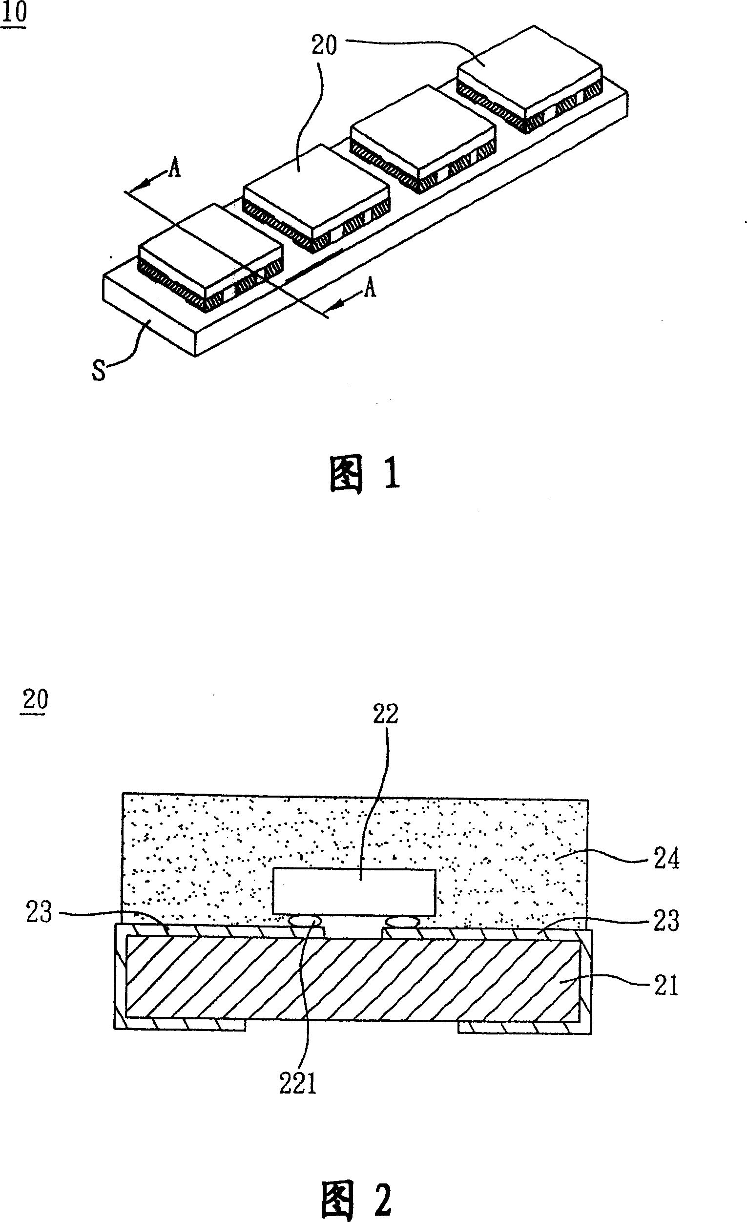 Light emitting diode module group