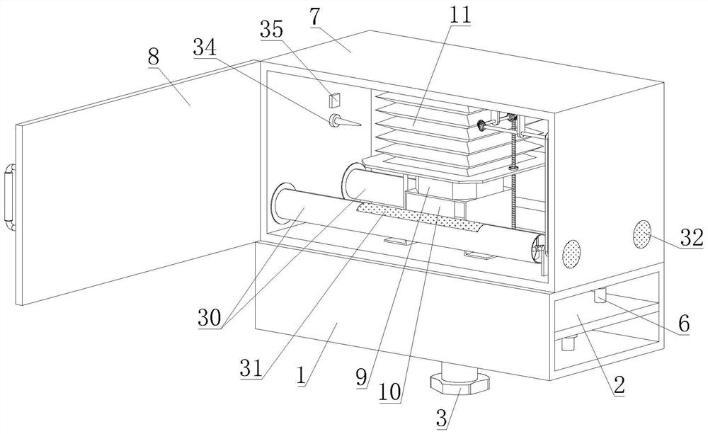 Power distribution network fault searching equipment and use method