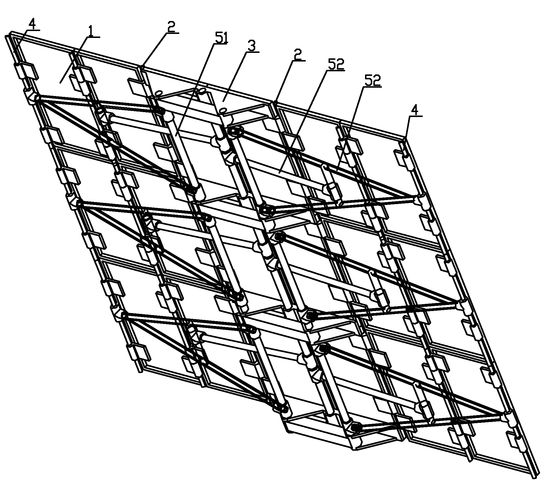 Foldable solar sailboard