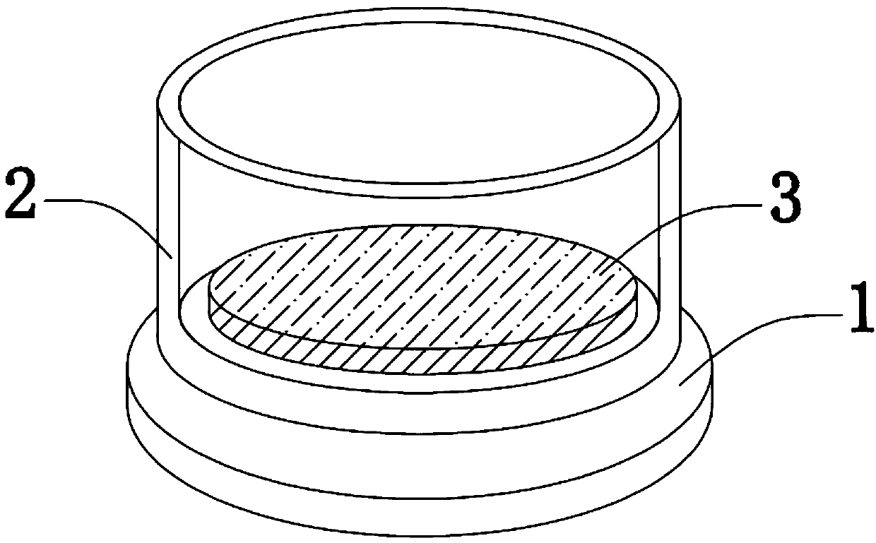 Ceramic cup efficient in heat insulation and temperature preservation and production process thereof