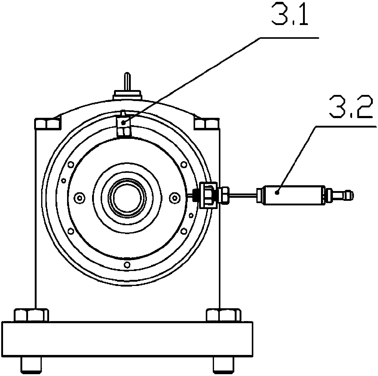 A test method for double-drive electric spindle