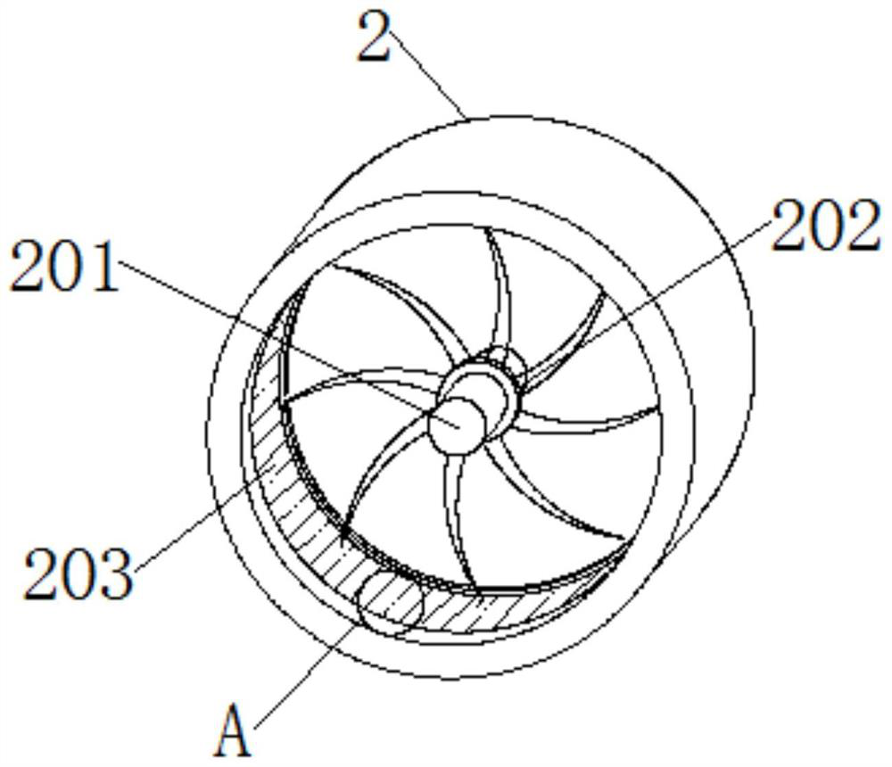 A granulation device for preventing agglomeration of biomass particles