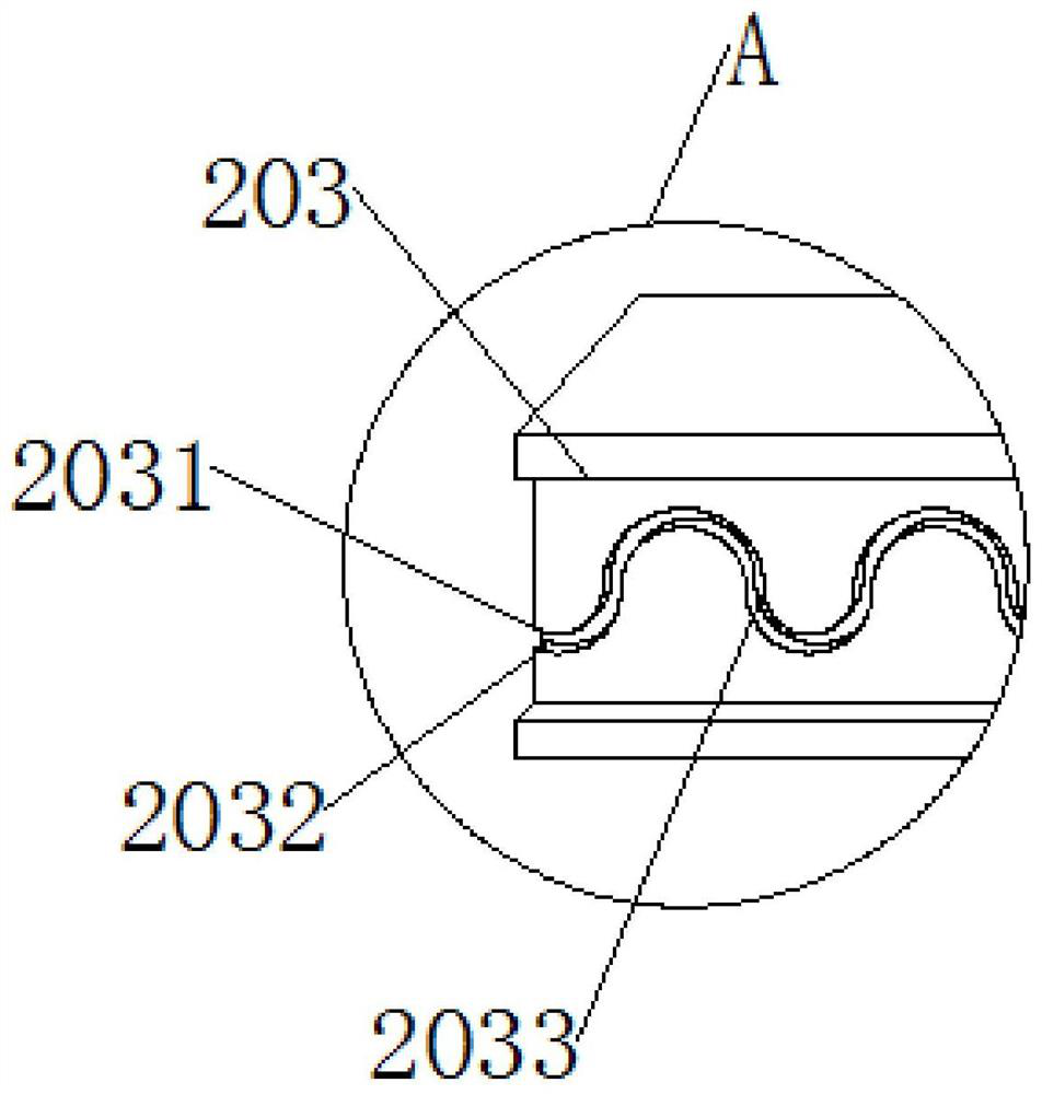 A granulation device for preventing agglomeration of biomass particles