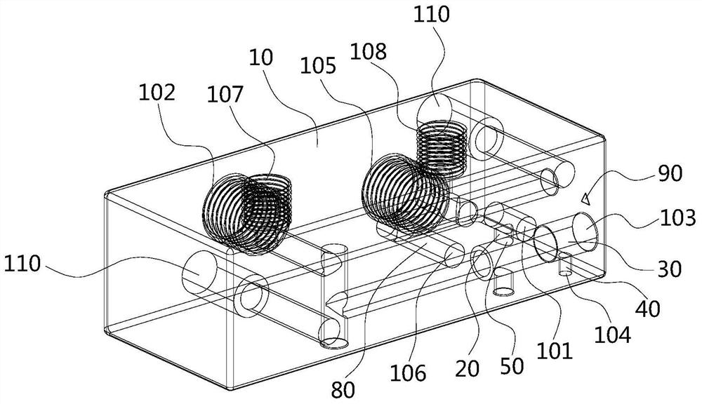 Device capable of freely adjusting flow for valve positioner