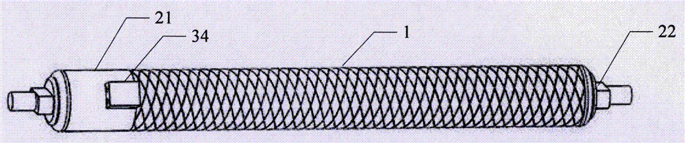 Pneumatic muscle and its control system