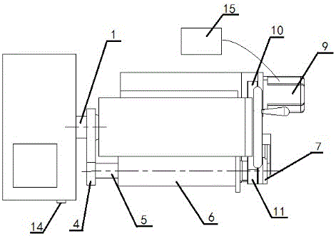 Automatic feeding control method for tailstock of numerical control lathe