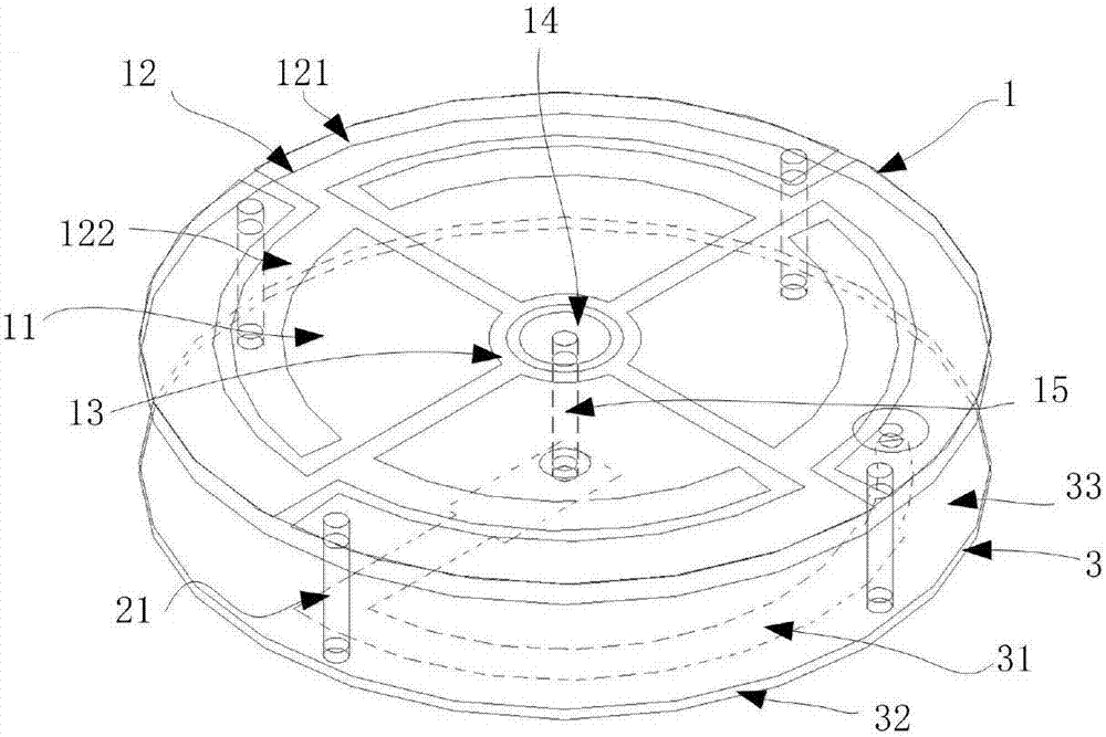 Microminiature low profile omnidirectional circular polarized antenna