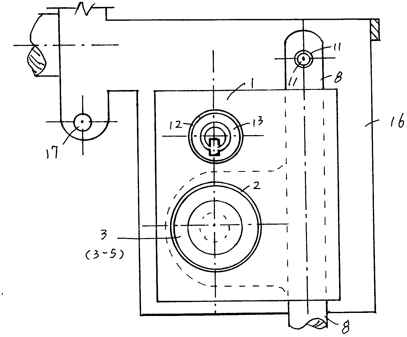 Method application of bicycle ladder locking device