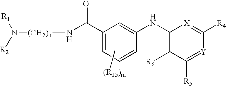 Pyridine, pyrimidine, quinoline, quinazoline, and naphthalene urotensin-II receptor antagonists