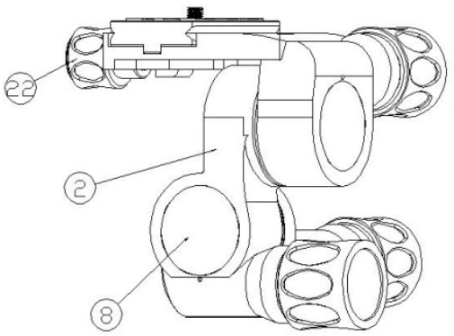 Antimagnetic 3D gear head