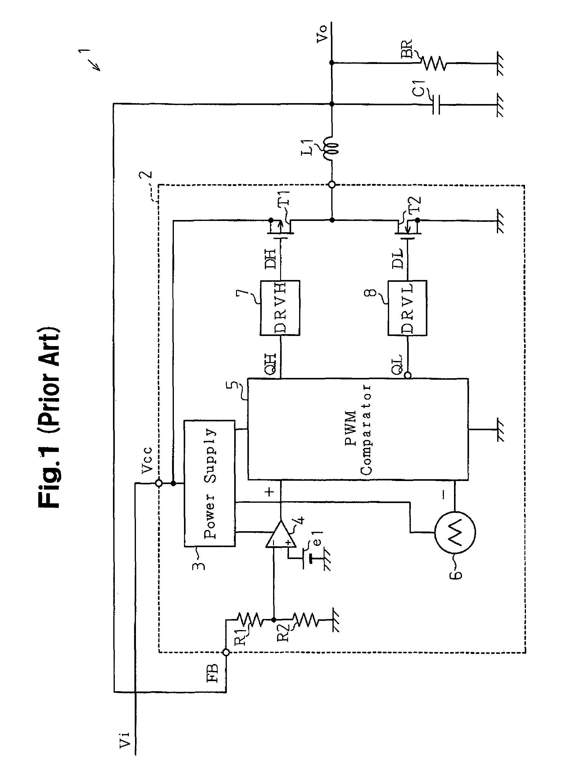 Circuit and method for controlling a DC-DC converter by enabling the synchronous rectifier during undervoltage lockout