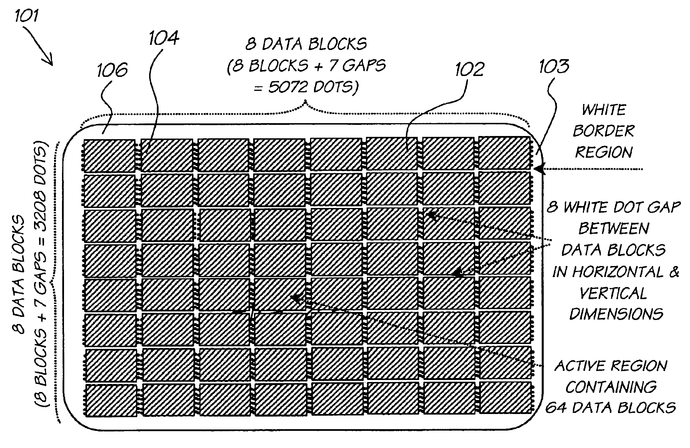 Method and apparatus for fault tolerant data storage on photographs