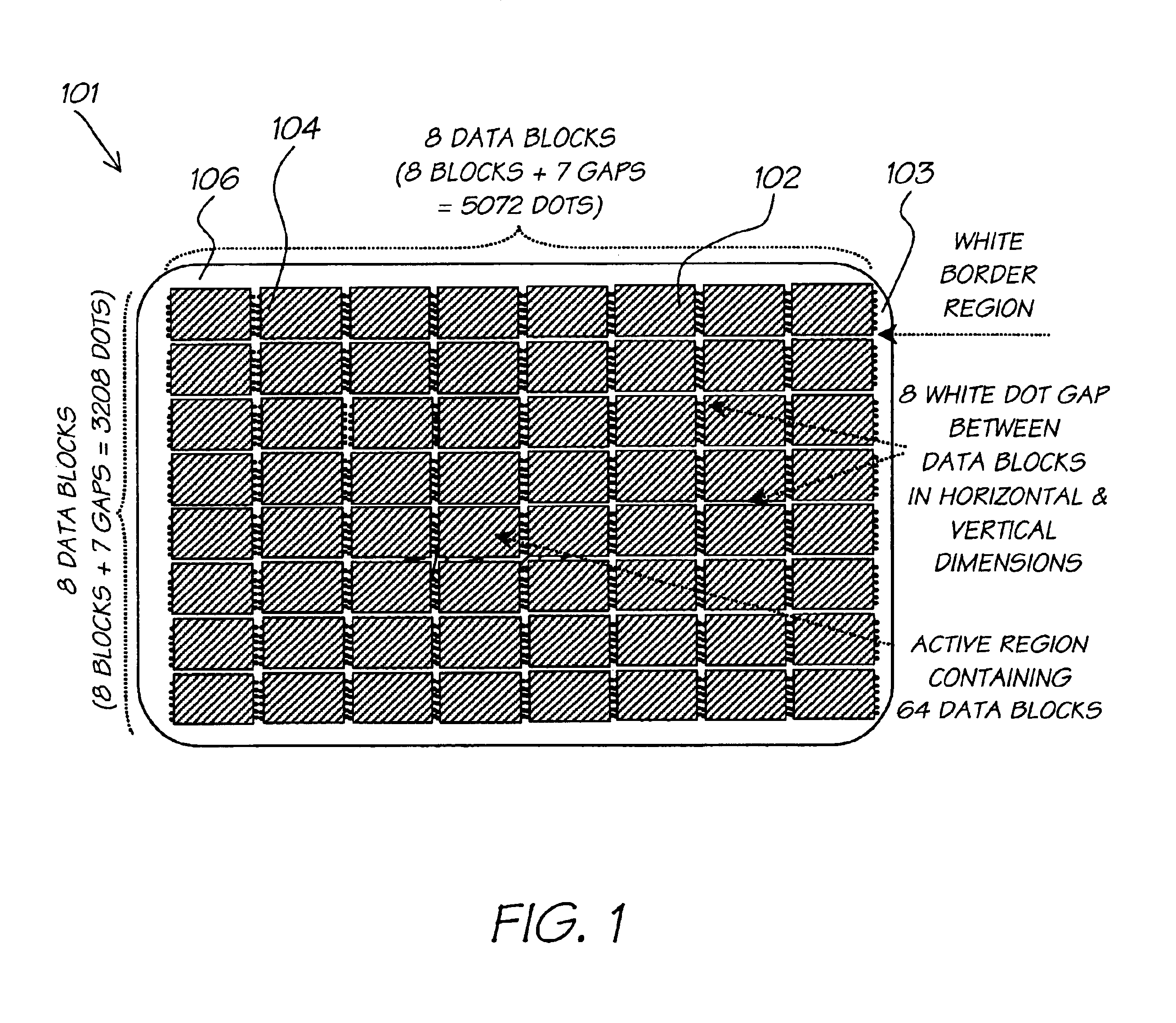 Method and apparatus for fault tolerant data storage on photographs