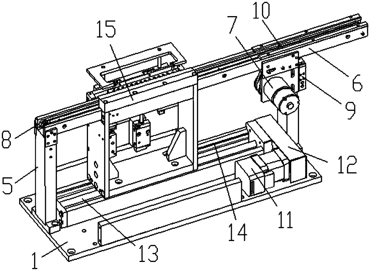 Conveying, jacking and positioning equipment for multi-product synchronous glue dispensing