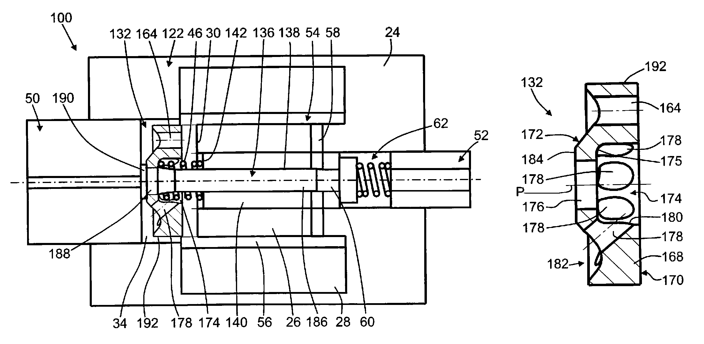 Armature for a solenoid actuator
