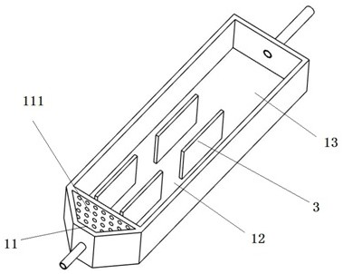 A rotary electrochemical continuous hard removal device