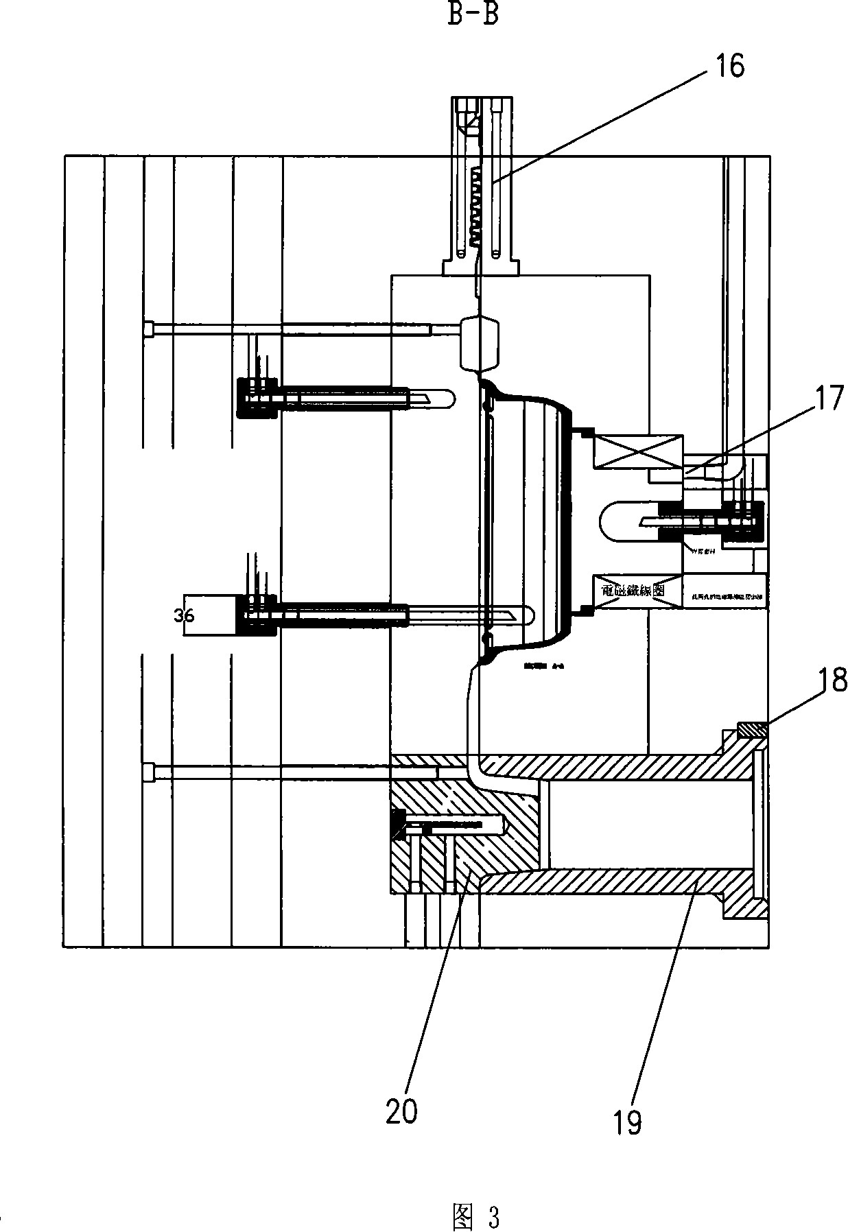 Die-casting mould and preparation method of die-casting product thereof