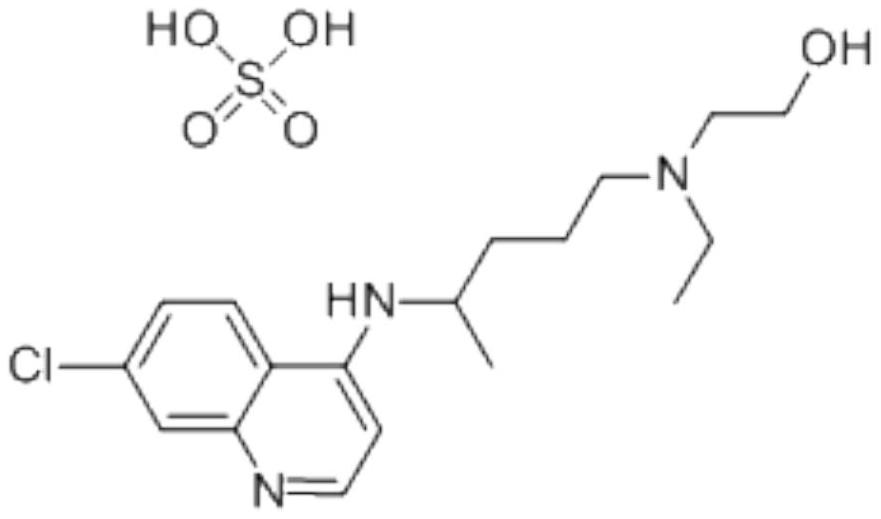 Hydroxychloroquine sulfate pharmaceutical preparation