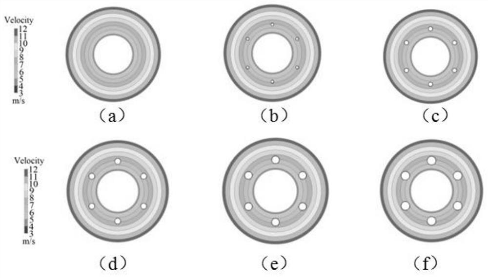 Method for researching influence of balance hole diameter on working state of centrifugal pump