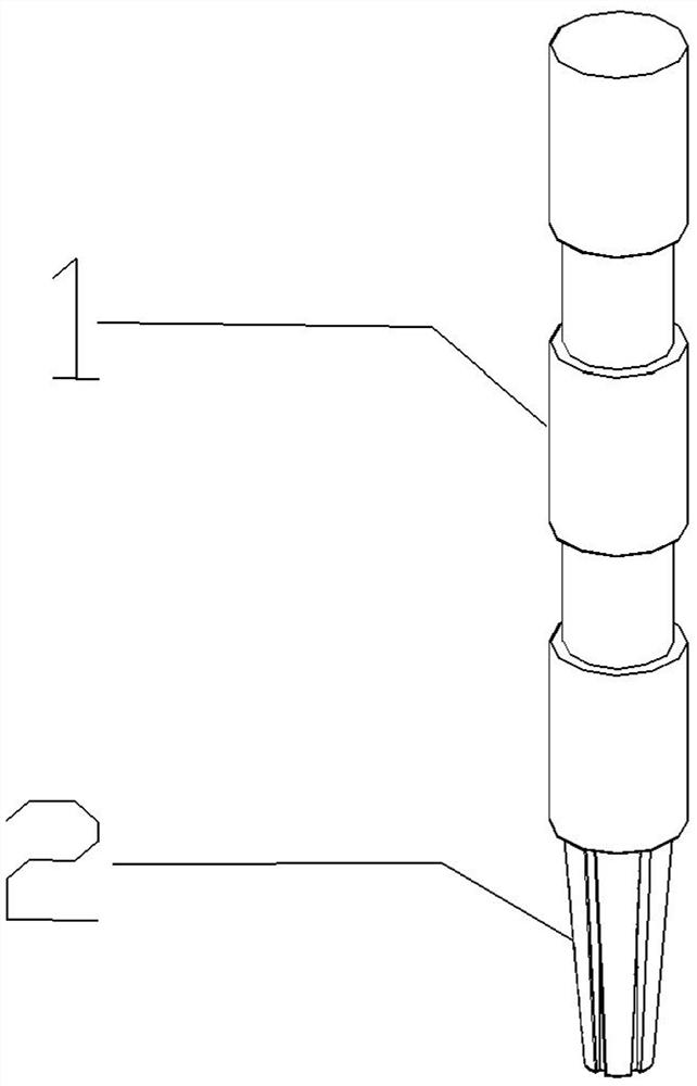 Suction drill bit device for suction hole forming in coral sand and construction method