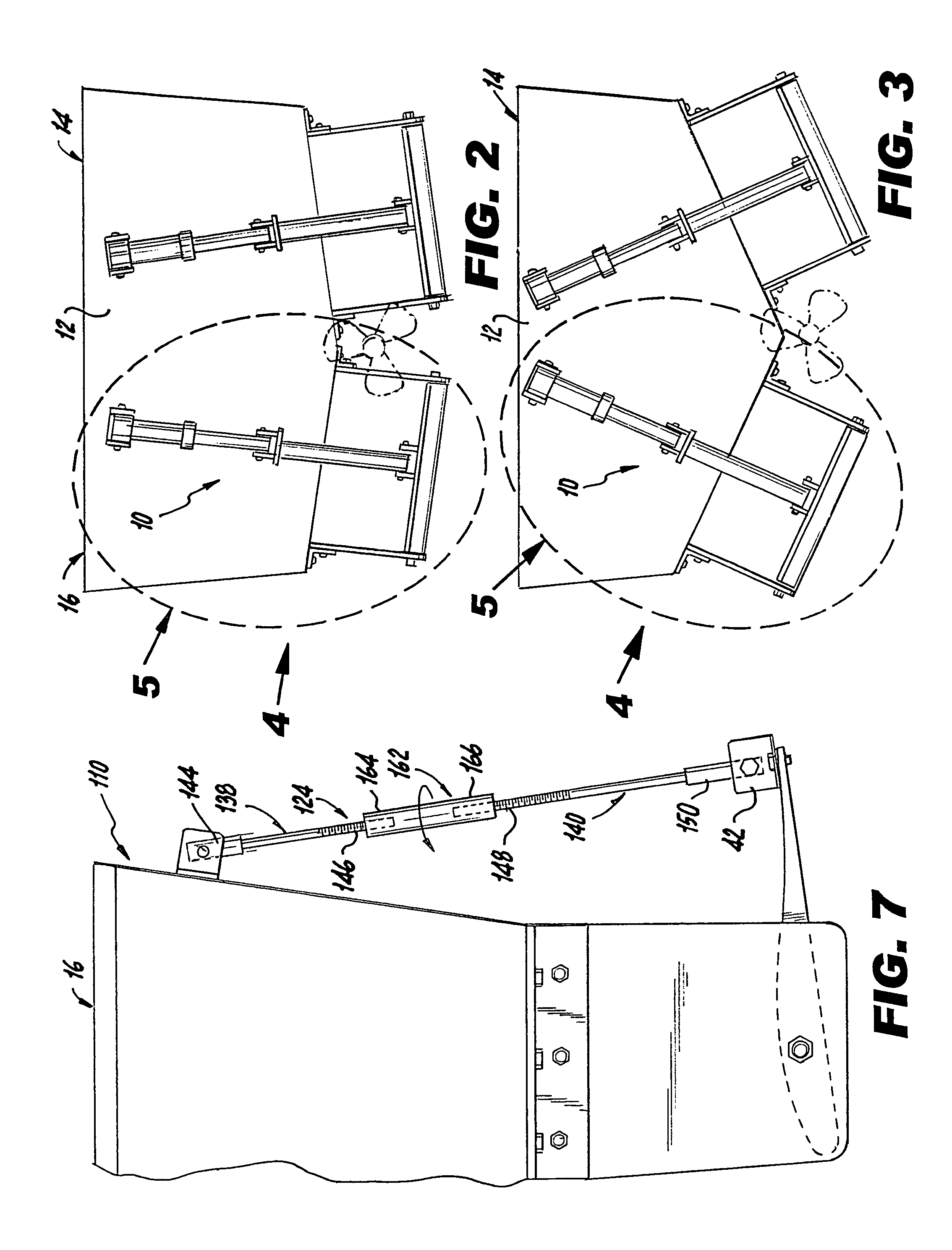 Hydrofoil unit for attaching to the stern of the hull of a boat
