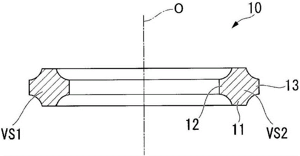 Method for manufacturing annular molded article