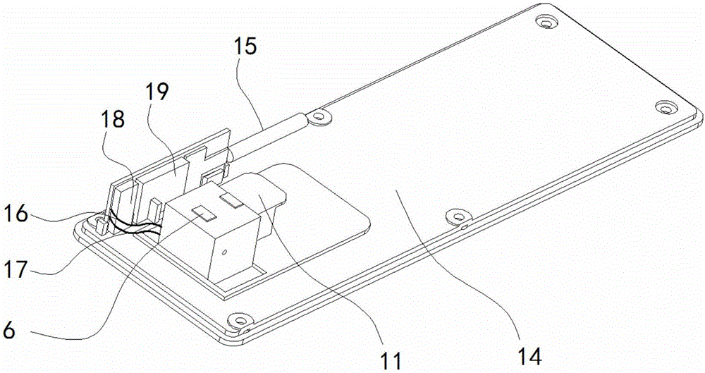 Switching-type control device and pedal