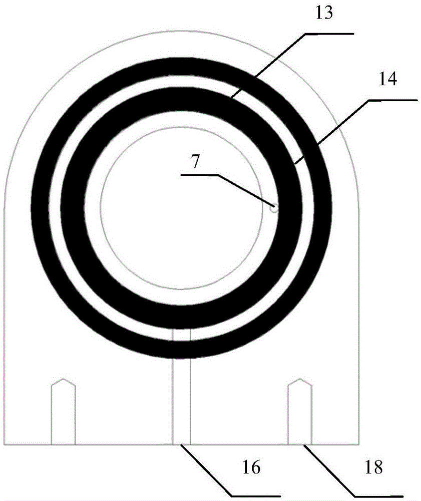 A transparent heating furnace