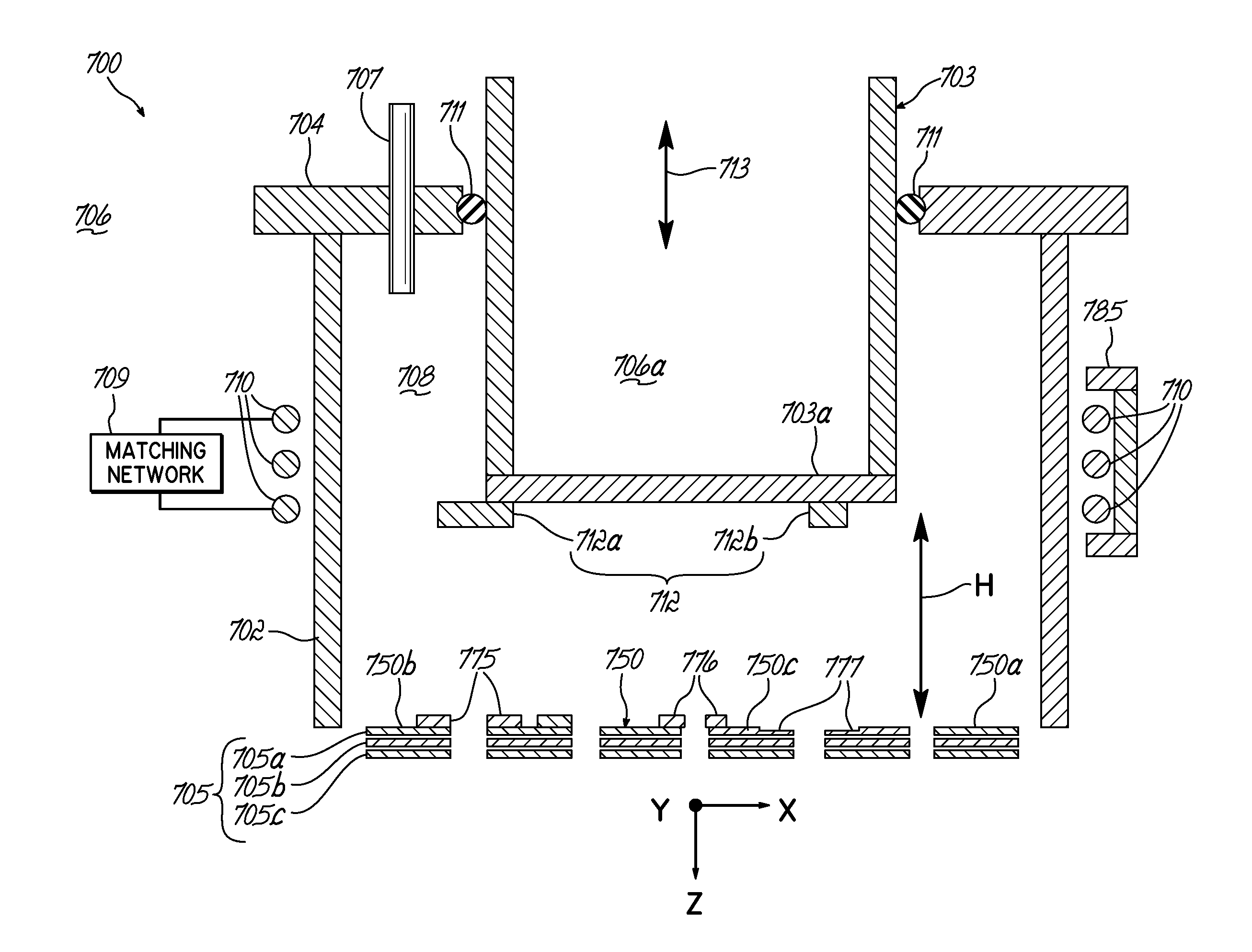 Ion sources and methods for generating an ion beam with controllable ion current density distribution