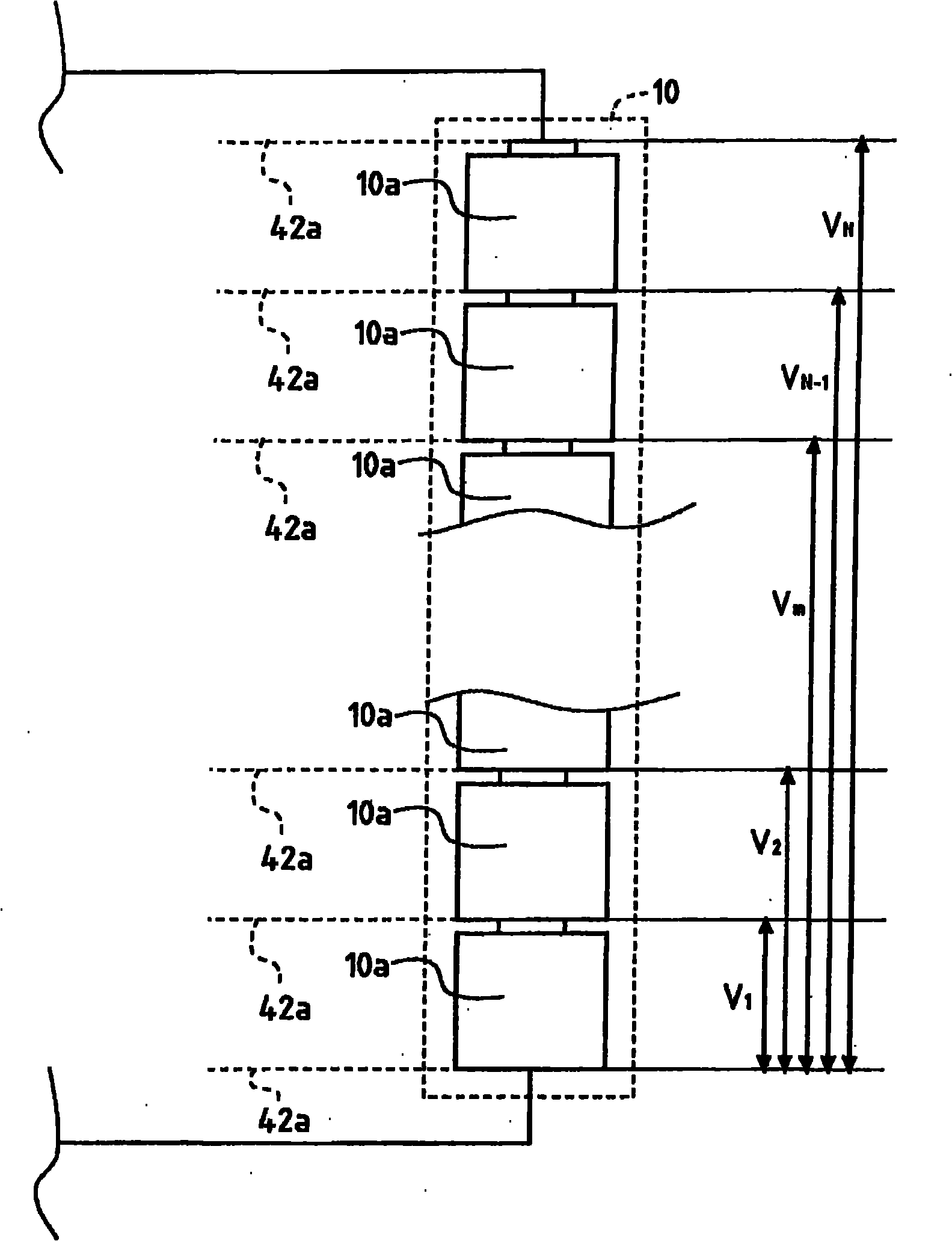 Charging device and quality judging device of pack cell