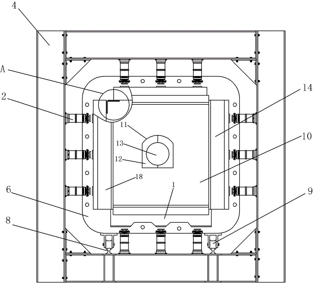 Tunnel three-dimensional stress field simulator